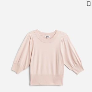 Steve Madden Doli Crew Neck Short Sleeve Sweater L EUC